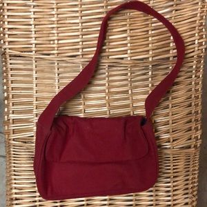 Winter/ Fall red wool bag